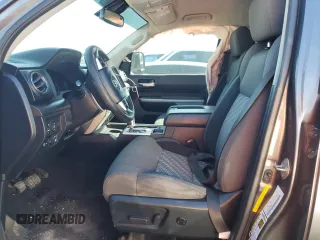 2018 Toyota Tundra 2WD SR5 with VIN 5TFEY5F18JX242054, listed as a Copart auction lot 43023045 with 127,640 mi miles and Salvage Title. Bid and sale history available at carsss.com. Image 7.