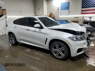 2015 BMW X6 xDrive35i with VIN 5UXKU2C51F0F96388, listed as a Copart auction lot 41023903 with 103,048 mi miles. Bid and sale history available at carsss.com. Image 4.