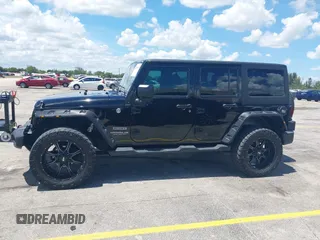 2016 Jeep Wrangler Unlimited Sport z VIN 1C4BJWDG4GL327638, wystawiony jako IAAI lot #42494615 z przebiegiem 139 371 mil mil oraz . Historia ofert i sprzedaży dostępna na DreamBid. Obrazek 14.