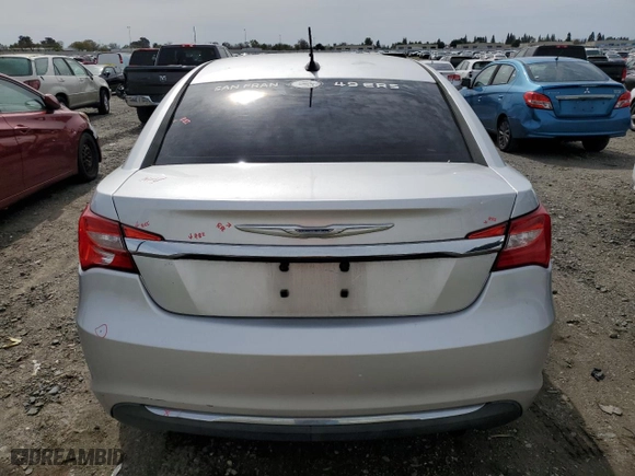2012 Chrysler 200 Touring with VIN 1C3CCBBB6CN129323, listed as a Copart auction lot 49460355 with 125,637 mi miles and Salvage Title. Bid and sale history available at carsss.com. Image 6.