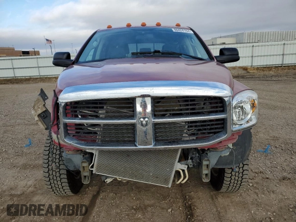 2008 Dodge Ram 2500 Laramie with VIN 3D7KS29A68G174825, listed as a Copart auction lot 80424164 with 152,043 mi miles and Salvage Title. Bid and sale history available at carsss.com. Image 5.