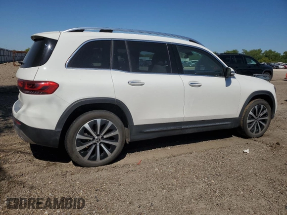 2022 Mercedes-Benz GLB 250 с VIN W1N4M4GB1NW246394, выставлен на аукционе Copart как лот 51965515 с пробегом 29 539 миль миль и Списание • Salvage title. История ставок и продаж доступна на DreamBid. Изображение 3.