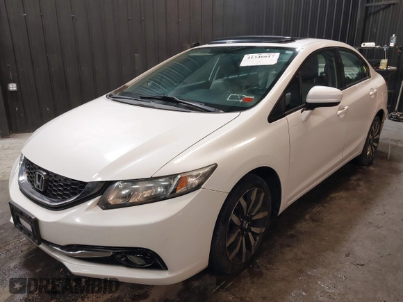 2014 Honda Civic EX-L with VIN 19XFB2F97EE261016, listed as a IAAI auction lot 41346617 with 124,539 mi miles and . Bid and sale history available at DreamBid. Image 18.