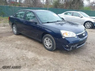 2007 Chevrolet Malibu LS w/1FL with VIN 1G1ZS57FX7F296136, listed as a IAAI auction lot 41974214 with 68,709 mi miles. Bid and sale history available at carsss.com. Image 1.