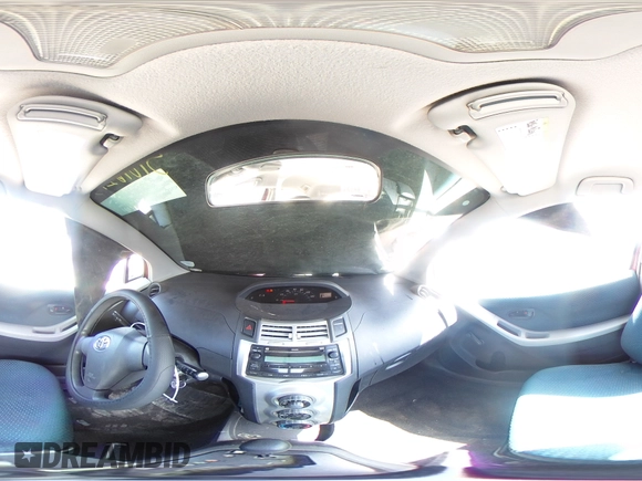 2007 Toyota Yaris with VIN JTDJT923475066457, listed as a Copart auction lot 51016275 with 192,050 mi miles and Salvage Title. Bid and sale history available at DreamBid. Image 12.