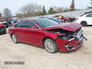 2017 Lincoln MKZ Reserve z VIN 3LN6L5E97HR638047, wystawiony jako IAAI lot #41911214 z przebiegiem 135 491 mil mil oraz . Historia ofert i sprzedaży dostępna na DreamBid. Obrazek 1.