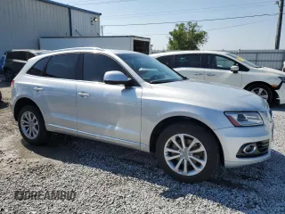 2013 Audi Q5 Premium Plus with VIN WA1LFAFPXDA094971, listed as a Copart auction lot 53179055 with 80,380 mi miles and Salvage Title. Bid and sale history available at carsss.com. Image 4.