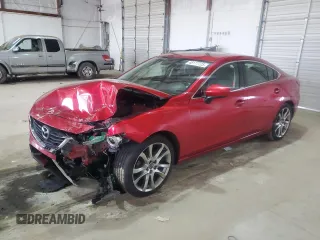 2014 Mazda 6 i Grand Touring with VIN JM1GJ1W63E1125735, listed as a Copart auction lot 48177725 with Not Provided miles and Salvage Title. Bid and sale history available at carsss.com. Image 1.