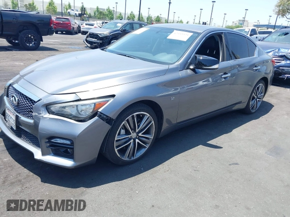 2015 Infiniti Q50 Sport with VIN JN1BV7AP3FM333148, listed as a IAAI auction lot 42359324 with 109,703 mi miles and . Bid and sale history available at DreamBid. Image 2.