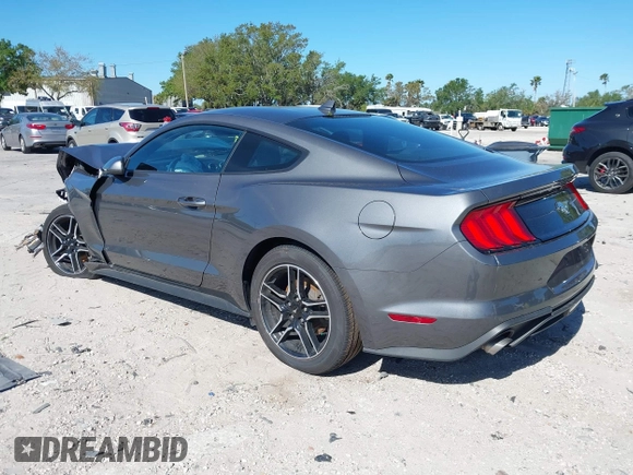 2023 Ford Mustang EcoBoost with VIN 1FA6P8TH4P5100952, listed as a IAAI auction lot 41860121 with 36,075 mi miles. Bid and sale history available at carsss.com. Image 3.