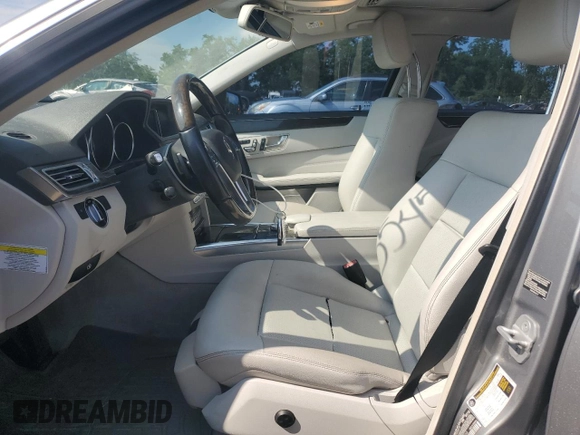 2014 Mercedes-Benz E 350 Sport with VIN WDDHF5KB9EA862458, listed as a Copart auction lot 63375545 with 75,110 mi miles and Salvage title. Bid and sale history available at DreamBid. Image 7.