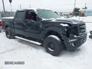 2013 Ford F-150 XL with VIN 1FTFW1ET6DFD59101, listed as a IAAI auction lot 41573523 with 179,400 mi miles. Bid and sale history available at carsss.com. Image 1.