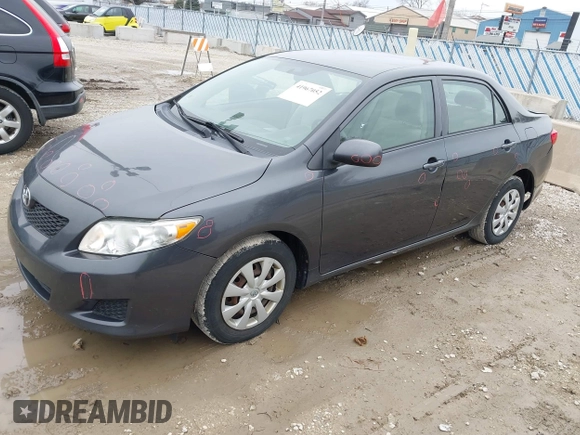 2009 Toyota Corolla with VIN 1NXBU40E99Z138136, listed as a IAAI auction lot 41967052 with 207,892 mi miles. Bid and sale history available at carsss.com. Image 2.