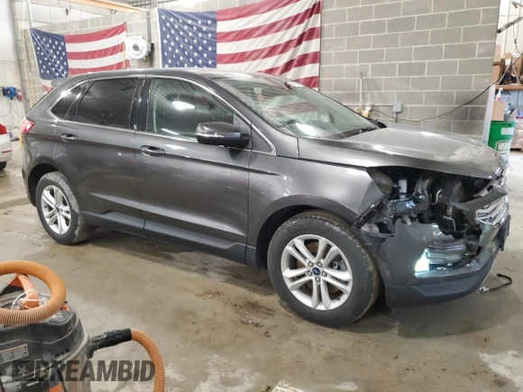 2020 Ford Edge SEL with VIN 2FMPK4J98LBB61630, listed as a Copart auction lot 51987445 with 56,355 mi miles and Salvage Title. Bid and sale history available at DreamBid. Image 4.