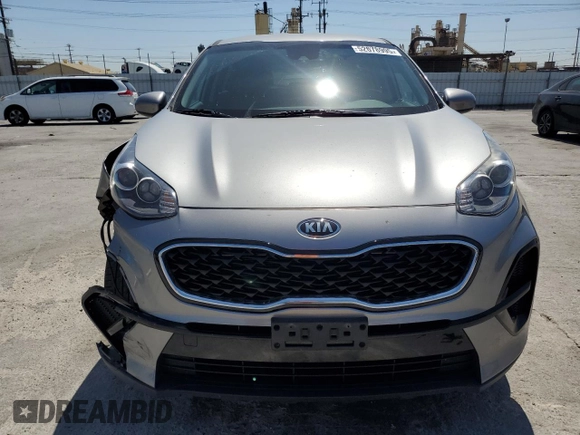 2021 Kia Sportage LX with VIN KNDPM3AC5M7901407, listed as a Copart auction lot 52678995 with 63,301 mi miles and Salvage Title. Bid and sale history available at carsss.com. Image 5.