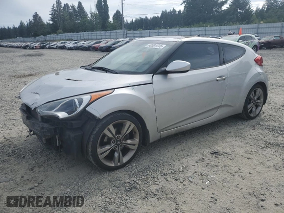 2012 Hyundai Veloster w/Black Int с VIN KMHTC6AD2CU063070, выставлен на аукционе Copart как лот 60391315 с пробегом 153 745 миль миль и Списание • Salvage title. История ставок и продаж доступна на DreamBid. Изображение 1.