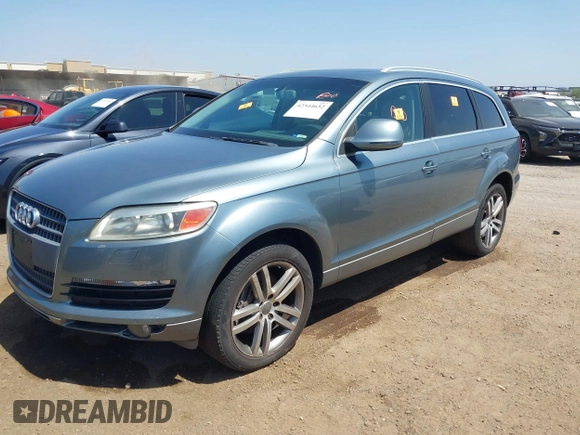 2008 Audi Q7 Premium with VIN WA1BV74L98D031947, listed as a IAAI auction lot 42544652 with Not provided miles and . Bid and sale history available at DreamBid. Image 2.