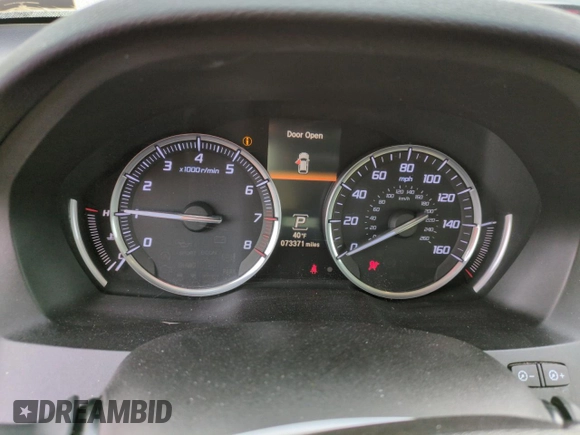 2016 Acura MDX with VIN 5FRYD4H21GB057645, listed as a Copart auction lot 51118545 with 73,371 mi miles and Salvage Title. Bid and sale history available at carsss.com. Image 9.
