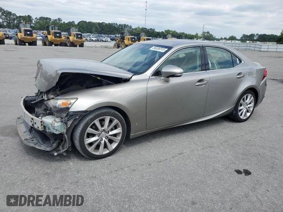 2014 Lexus IS 250 with VIN JTHBF1D29E5036139, listed as a Copart auction lot 56336515 with 165,530 mi miles and Salvage title. Bid and sale history available at DreamBid. Image 1.