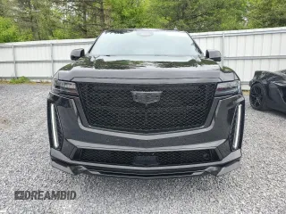 2023 Cadillac Escalade ESV AWD V-Series z VIN 1GYS4SK93PR229583, wystawiony jako Copart lot #57963475 z przebiegiem 19 649 mil mil oraz Szkody całkowita. Historia ofert i sprzedaży dostępna na DreamBid. Obrazek 5.
