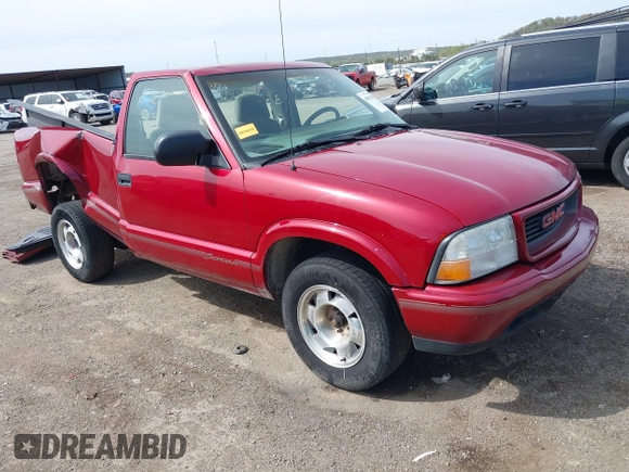 1999 GMC Sonoma with VIN 1GTCS1443X8530274, listed as a IAAI auction lot 41937187 with 210,244 mi miles. Bid and sale history available at carsss.com. Image 1.