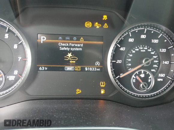 2021 Hyundai Santa Fe SE with VIN 5NMS1DAJ1MH357634, listed as a Copart auction lot 53699525 with 51,833 mi miles and Salvage title. Bid and sale history available at DreamBid. Image 9.