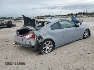 2004 Infiniti G35 w/Leather with VIN JNKCV54E74M806898, listed as a Copart auction lot 58724594 with 120,054 mi miles and Salvage Title. Bid and sale history available at DreamBid. Image 3.
