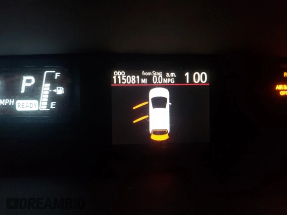 2016 Toyota Prius One with VIN JTDKDTB3XG1122648, listed as a Copart auction lot 51676575 with 115,081 mi miles and Clean Title. Bid and sale history available at DreamBid. Image 9.