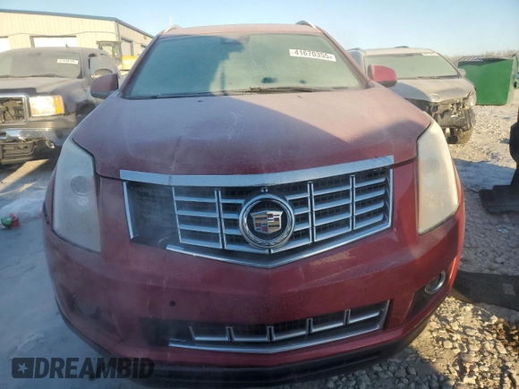 2015 Cadillac SRX Performance Collection with VIN 3GYFNFE39FS556708, listed as a Copart auction lot 41670355 with 177,601 mi miles and Salvage title. Bid and sale history available at DreamBid. Image 5.