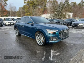 2019 Audi Q8 Prestige with VIN WA1CVAF13KD015103, listed as a Copart auction lot 44077095 with 151,460 mi miles and Clean Title. Bid and sale history available at carsss.com. Image 1.