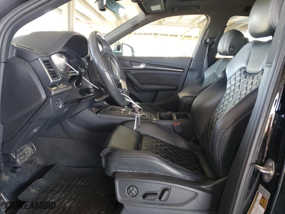 2018 Audi SQ5 Premium Plus with VIN WA1A4AFY6J2173825, listed as a Copart auction lot 51458755 with 77,838 mi miles and Salvage Title. Bid and sale history available at carsss.com. Image 7.