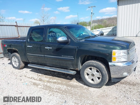 2013 Chevrolet Silverado 1500 LT with VIN 3GCPKSE77DG256115, listed as a IAAI auction lot 41984990 with 270,324 mi miles. Bid and sale history available at carsss.com. Image 13.