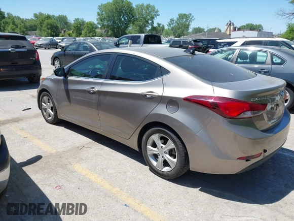 2016 Hyundai Elantra SE with VIN 5NPDH4AE3GH709935, listed as a IAAI auction lot 42292751 with 158,140 mi miles and . Bid and sale history available at DreamBid. Image 3.
