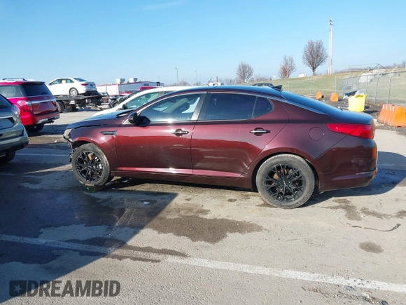 2012 Kia Optima EX with VIN 5XXGN4A74CG041804, listed as a IAAI auction lot 41152387 with 167,738 mi miles. Bid and sale history available at carsss.com. Image 15.