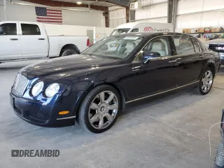 2006 Bentley Flying Spur with VIN SCBBR53W06C037412, listed as a Copart auction lot 50492605 with 59,005 mi miles and Salvage Title. Bid and sale history available at DreamBid. Image 1.