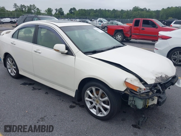 2007 Acura TSX with VIN JH4CL96817C004877, listed as a IAAI auction lot 42464309 with 299,459 mi miles and . Bid and sale history available at DreamBid. Image 1.