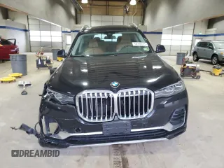 2020 BMW X7 xDrive40i with VIN 5UXCW2C02L9B60336, listed as a Copart auction lot 42796695 with 81,129 mi miles and Salvage Title. Bid and sale history available at carsss.com. Image 5.