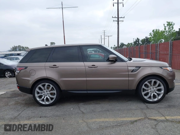 2016 Land Rover Range Rover Sport V6 HSE with VIN SALWR2PF2GA587143, listed as a IAAI auction lot 42106072 with 78,324 mi miles. Bid and sale history available at carsss.com. Image 13.