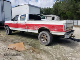 1995 Ford F-350 с VIN 1FTJW36F9SEA23346, выставлен на аукционе Copart как лот 75330444 с пробегом Не указан миль и Списание • Salvage title. История ставок и продаж доступна на DreamBid. Изображение 2.