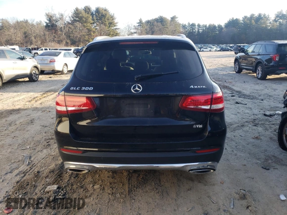 2016 Mercedes-Benz GLC with VIN WDC0G4KB1GF087846, listed as a Copart auction lot 36491613 with 50,589 mi miles. Bid and sale history available at carsss.com. Image 6.
