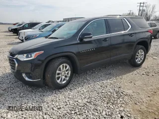 2021 Chevrolet Traverse LT z VIN 1GNEVHKW8MJ253680, wystawiony jako Copart lot #48950175 z przebiegiem 67 940 mil mil oraz Szkoda całkowita • Salvage title. Historia ofert i sprzedaży dostępna na DreamBid. Obrazek 1.