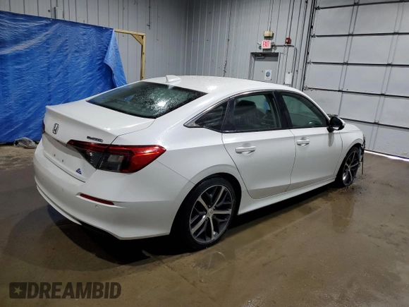 2022 Honda Civic Touring z VIN 2HGFE1F91NH313585, wystawiony jako Copart lot #56042115 z przebiegiem 30 954 mil mil oraz Szkoda całkowita • Salvage title. Historia ofert i sprzedaży dostępna na DreamBid. Obrazek 3.