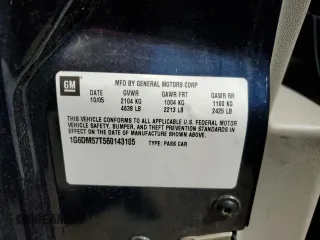 2006 Cadillac CTS with VIN 1G6DM57T560143105, listed as a Copart auction lot 74796444 with 0 mi miles and Salvage Title. Bid and sale history available at carsss.com. Image 12.