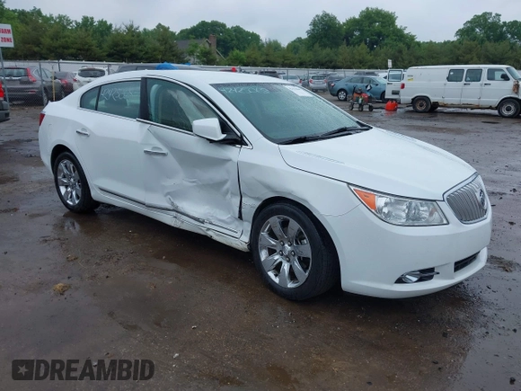 2012 Buick LaCrosse Leather with VIN 1G4GC5E33CF221675, listed as a IAAI auction lot 42425068 with 105,277 mi miles and . Bid and sale history available at DreamBid. Image 1.