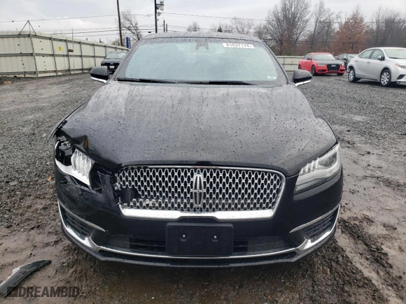 2020 Lincoln MKZ Standard with VIN 3LN6L5A9XLR603954, listed as a Copart auction lot 81637174 with 76,344 mi miles and Salvage Title. Bid and sale history available at carsss.com. Image 5.