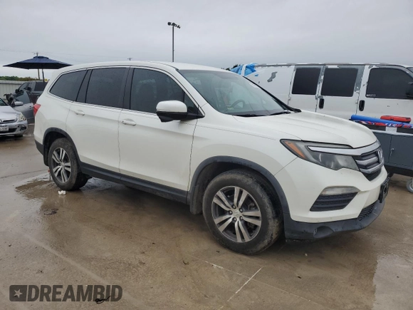 2017 Honda Pilot EX with VIN 5FNYF6H37HB042259, listed as a Copart auction lot 55798125 with 237,637 mi miles and Clean Title. Bid and sale history available at DreamBid. Image 4.