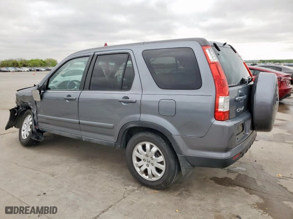 2006 Honda CR-V EX SE with VIN SHSRD78996U424710, listed as a Copart auction lot 50732685 with 183,782 mi miles and Salvage Title. Bid and sale history available at carsss.com. Image 2.