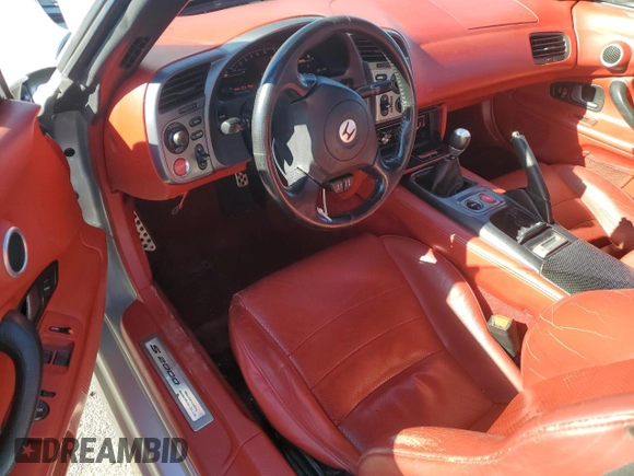 2002 Honda S2000 с VIN JHMAP11462T006442, выставлен на аукционе Copart как лот 84055404 с пробегом 99 114 миль миль и Списание • Salvage title. История ставок и продаж доступна на DreamBid. Изображение 8.