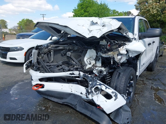 2019 Ram 1500 Tradesman with VIN 1C6RRECT2KN596550, listed as a IAAI auction lot 42039911 with Not provided miles and . Bid and sale history available at DreamBid. Image 6.