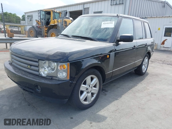 2005 Land Rover Range Rover with VIN SALMF11445A194811, listed as a IAAI auction lot 42192591 with 164,768 mi miles and . Bid and sale history available at DreamBid. Image 2.